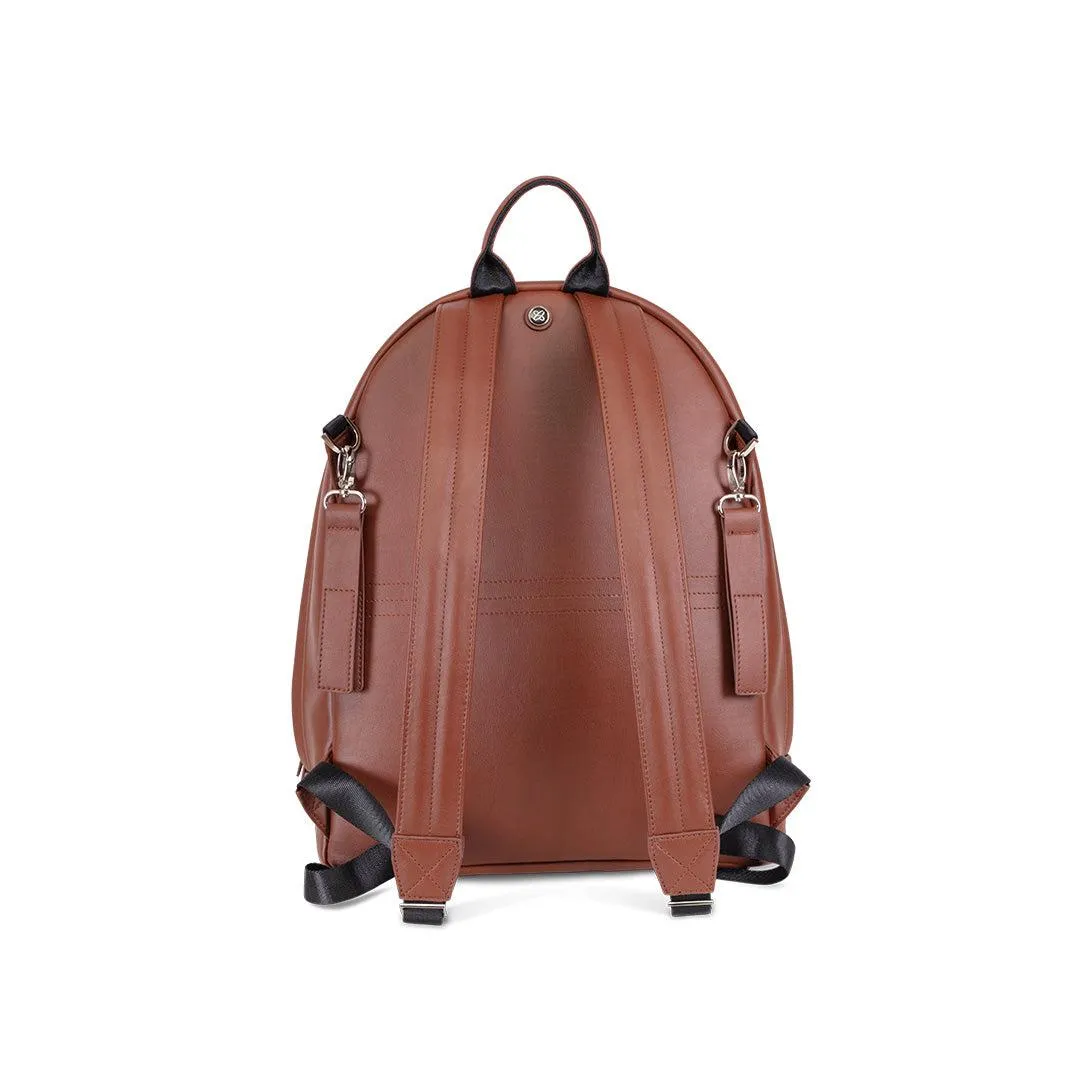 Silver Cross Vegan Leather Changing Rucksack - Tan