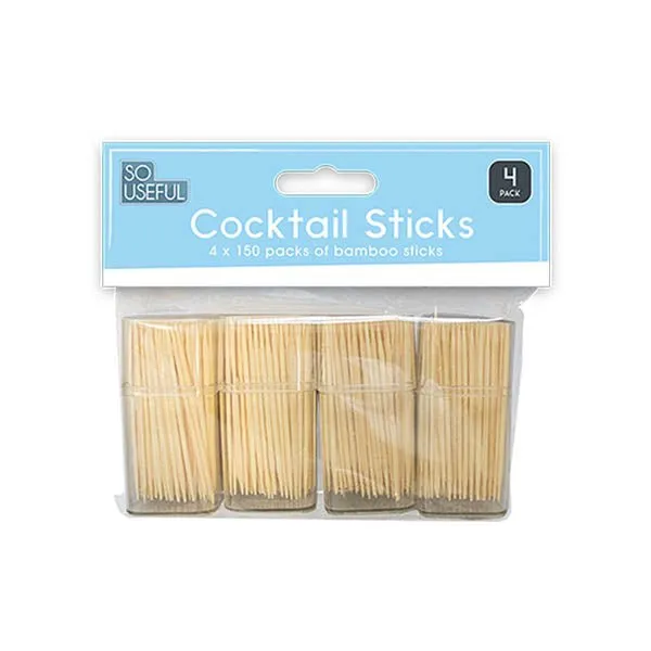 So Useful Party Cocktail Sticks 4 Pack