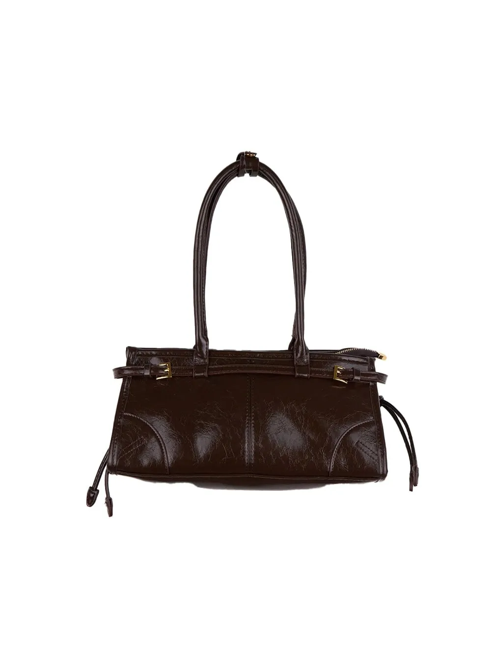 Stylish Buckle Shoulder Bag IN427