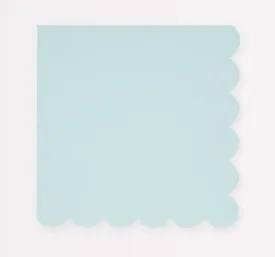 Summer Sky Blue Dinner Napkins