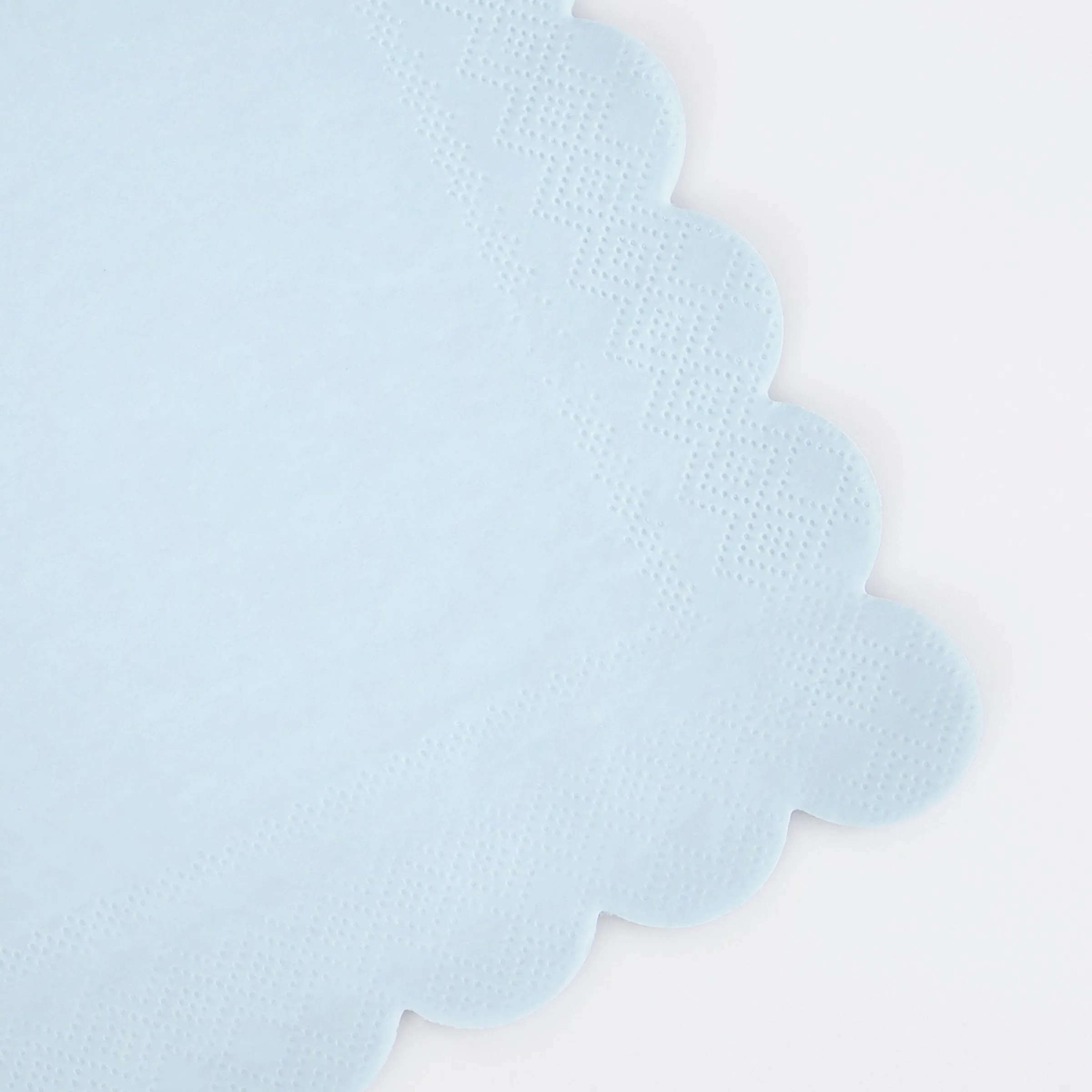 Summer Sky Blue Small Napkins (x 16)