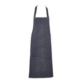 Unwashed Denim Bib Apron 70 x 90cm - Pack 1