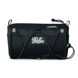 VELODROM by Cordel Durum Handlebar Bag - Heavy Graphic Black