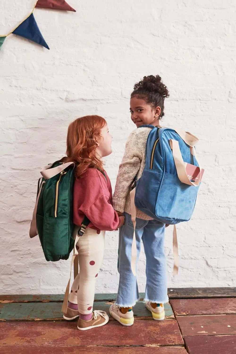 Velvet Backpack BAKKU green | Velvet School Backpack