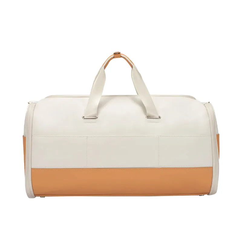 VESSEL Signature Garment Duffel Bag (Latte)