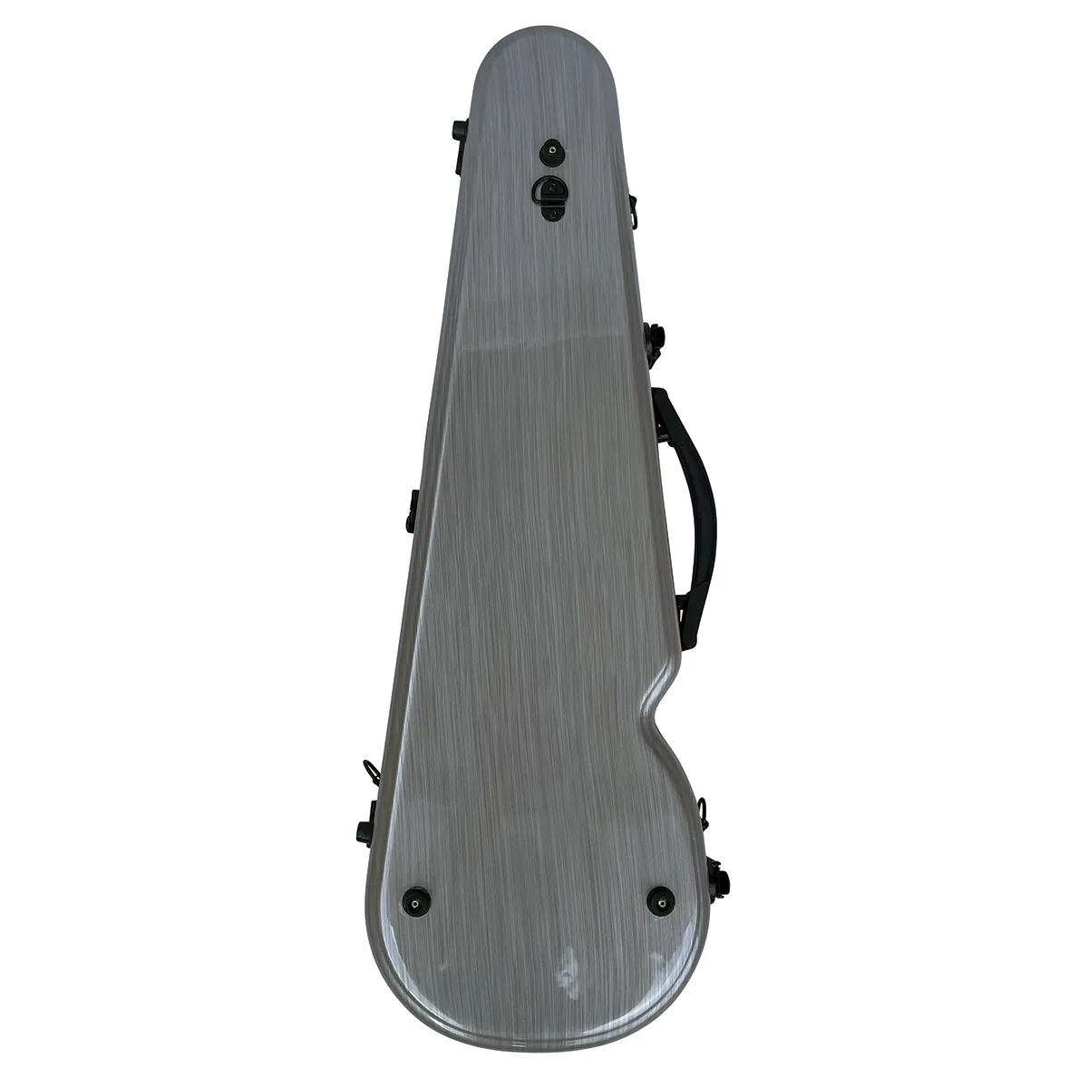 Vivo Shaped Case Brushed Silver - for 3/4 Violin / 13" Viola