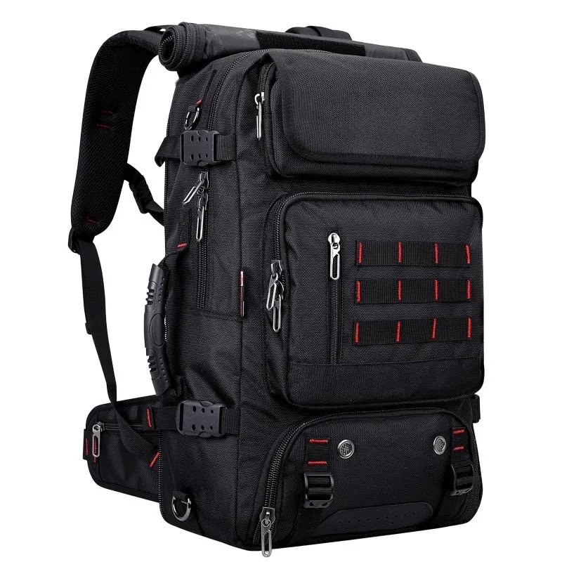 Waterproof Travel Backpack With USB Charging