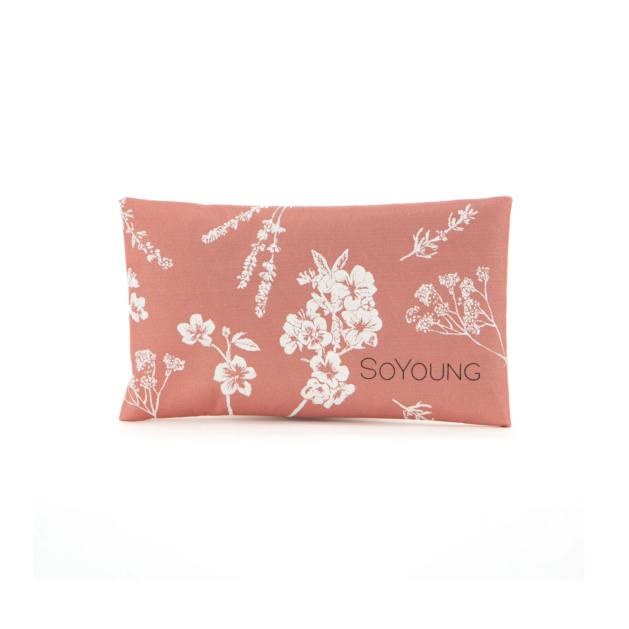 White Field Flowers Muted Clay Ice Pack