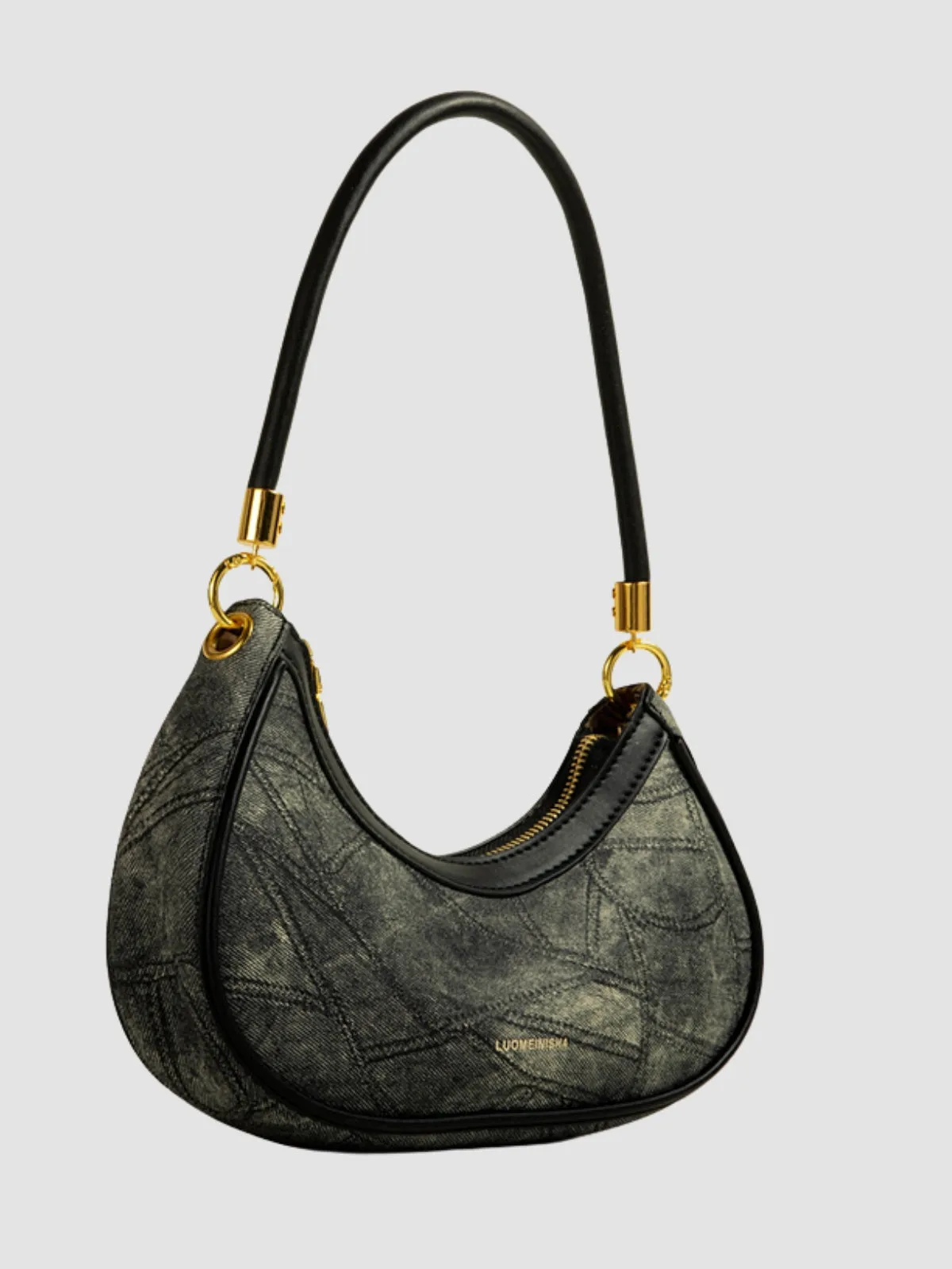 WLS Crescent Fashion Versatile Armpit Bag