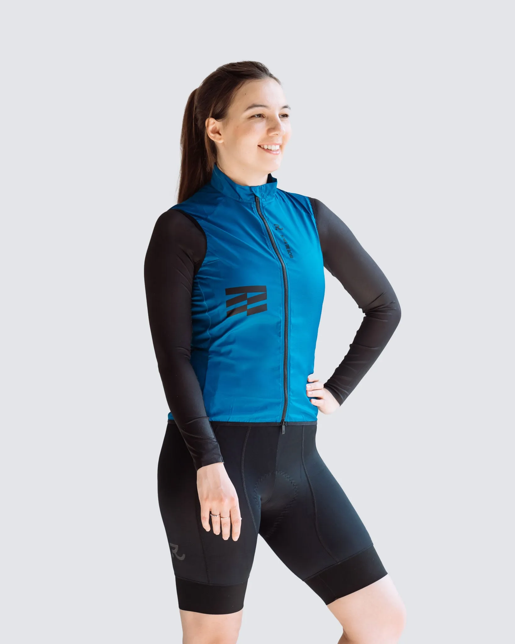 Women's Century Vest - Wavy Teal