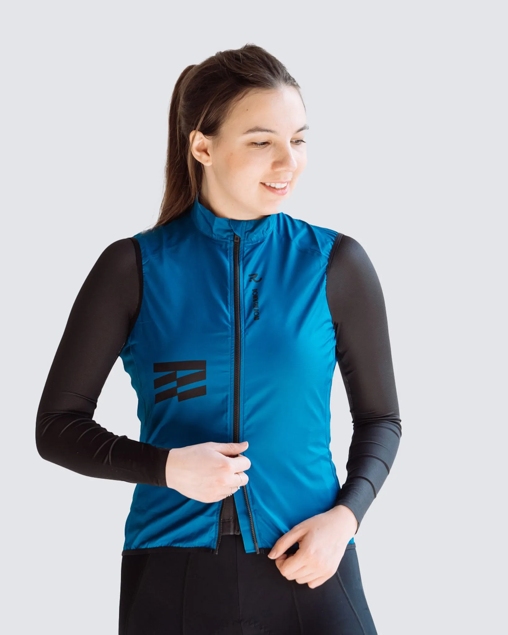 Women's Century Vest - Wavy Teal