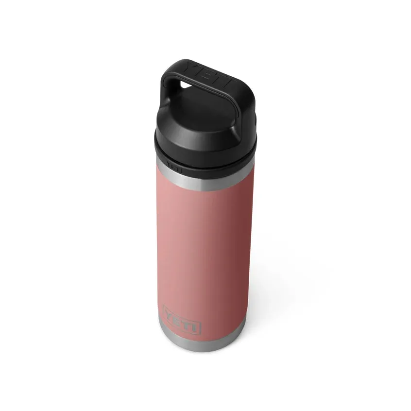 YETI Rambler 18 OZ  532 ML  Bottle With Chug Cap - Sandstone Pink