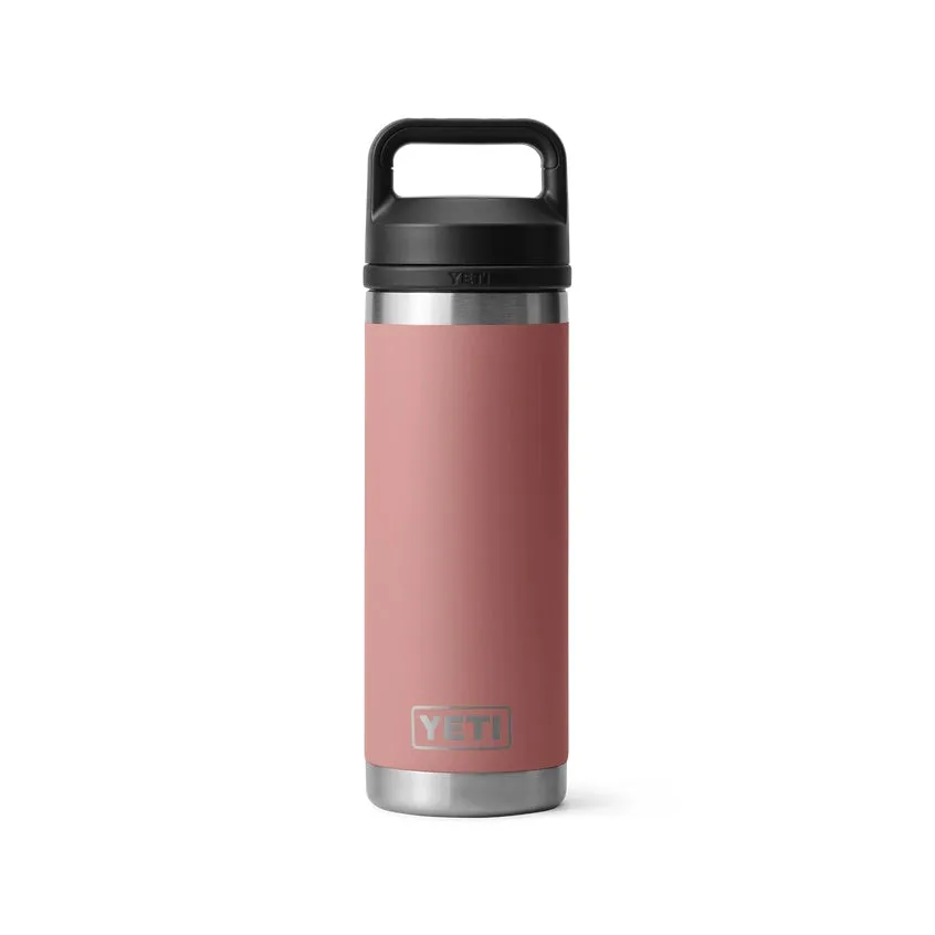 YETI Rambler 18 OZ  532 ML  Bottle With Chug Cap - Sandstone Pink